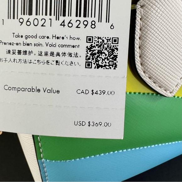 Kate Spade Rainbow Collection Duffle Crossbody NWT - Picture 5 of 13